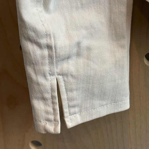 Lauren Jeans Ralph Lauren Sahara White Denim Jacket Button Down Size Medium - Picture 4 of 5